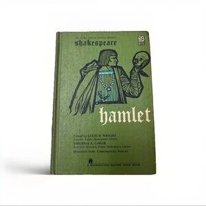 Hamlet William Shakespeare 1961 Washington Square Press Folger Library Hardcover